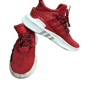 Adidas EQT Bask ADV Mens B22642 Real Coral White Black Athletic Shoes Size 8